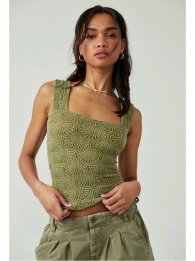 Free People Love Letter Cami XS/S